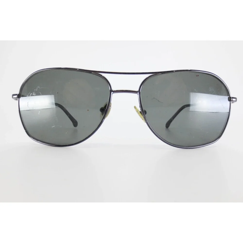 Brooks Brothers BB 4023 156781 Gunmetal Aviator Sunglasses Polarized 58-16-140